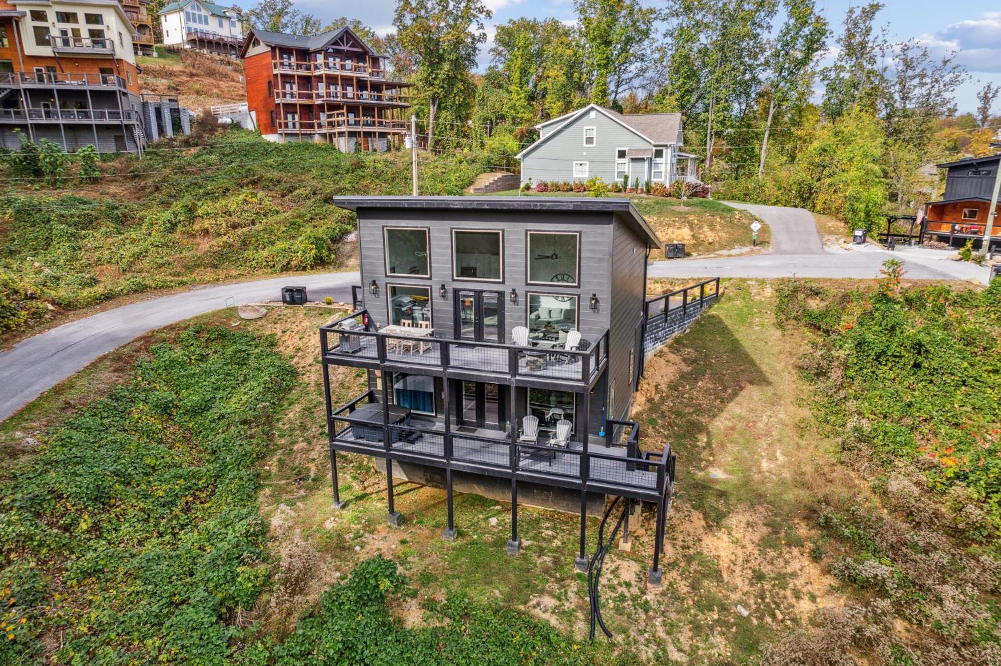 Sunset Chalet Cabin Gatlinburg Exteriör bild